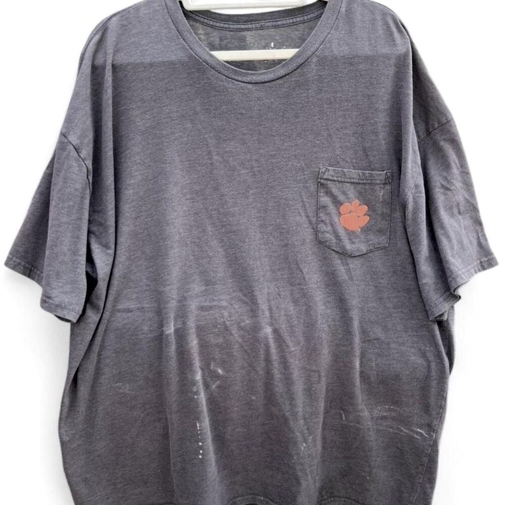 Drake Waterfowl Clemson "Clay & Call" Tee | Orange | XXL | Outdoor Collegiate - Picture 2 of 5